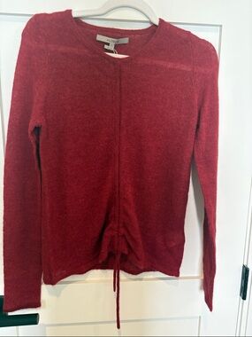 Hudson Jeans Red Long Sleeve Women's Sweater